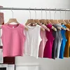 Damen-Tanks, schicke Tanktops für Frauen mit integriertem BH, allmächtig, lässig, O-Ausschnitt, ärmellos, Sommer-T-Shirts, weiblich, koreanische Mode, Dropship