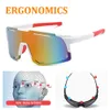 Açık Gözlük Bisiklet Binicilik Gözlükleri MTB Polarize Lens Erkekler Rüzgar Geçirmez Bisiklet Spor Güneş Gözlüğü Çocuk Plastik Gözlük 231012