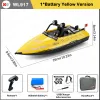 Wltoys XKS WL917 Mini RC bateau 2.4G course Jet d'eau propulseur bateau électrique Radio télécommande hors-bord cadeau jouet pour enfants