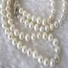 Collier de bijoux en perles de culture Akoya blanches naturelles, Long 30 8-9mm, 2550