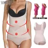 Taillen-Bauch-Shaper Sommer-Bodysuits Shapewear Ganzkörper-nahtloses Korsett-Trainer-Frauen-Schlankheitshülle Bauch-Shaper Slim Tops 231013