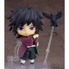 Mascot Costumes 10cm Anime Figure Q Versiontomioka Giyuu Movable Demon Slayer Model Dolls Toy Gift Collect Boxed Ornaments Pvc Material