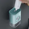 PEISI distributeur automatique de dentifrice support mural porte-brosse à dents support de rangement étanche ensemble d'accessoires de salle de bain domestique 231013