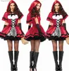 Kostium motywu Halloween Come Cosplay Small Red Hat Witch Sexy Women Queen Princess Game Mundlid Carnival Dress Up Party Disfraz Hombrel231011