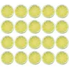 Party Decoration 20 PCS Simulation Fruit Slice Artificial Avocado Fake Po Props Supermarket Market Display207s