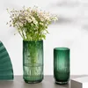 Vasi Nordic Serie U Vaso a colonna romana Striscia verticale Semplice soggiorno Tavolo da pranzo Ornamenti floreali per la casa