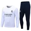 2023 2024 Real Madrids Tracksuit Training Suit Vini Jr Bellingham 23/24 Real Madrides Men and Kids Football Camavavera Sportswear Chandal Futbol Survetement 888888