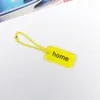 Keychains Cute Letter Alphabet Crystal Arylic Sheet Keychain For Women Key Chains Beads Bulk Car Bag Pendent Charm Boyfriend Gift D934