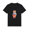 23 New Little Bear Polos T-shirt Designers Mode Hommes Polo Sweatsuit Tees Tops Homme Casual Tshirt Luxurys Vêtements Polo Ralphs Manches 9494