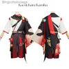 Thème Costume Jeu Genshin Impact Kaeara Kazuha Cosplay Venez Halloween Carnaval Sarai Venez Uniforme Perruque Lunettes Rouges Pour FemmeL231013