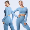 Yoga Outfit 234pcs Seamles Set High Taille Pantalon Gym Vêtements Femmes Sportswear Sport Shorts Sport Soutien-gorge Entraînement 231012