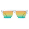 デザイナーサングラス4色オプション偏光UV保護指数400クラシックスタイルオプションのオプション高品質の強化ガラスレンズレンズサングラスとギフトボックス
