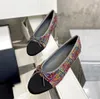 2023 Designer Luxury Horseshoe Flat Dress Shoes Ladies Soft Soles Women Four Seasons Women's Ankel Boot Dimensions 35-41 Box