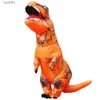 Tema kostym halloween mascot t-rex dinosaurie tabell kom tecknad docka rekvisita främmande cosplay för vuxen barn cosplay jul rolig sitsl231013