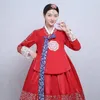 Ubranie etniczne Koreańskie tradycyjne damskie ślub Bronzing Hanbok National Costume Dance Scena wykonała starożytne kostiumy
