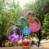 4 cm 5 cm 6 cm 7 cm 8 cm 9 cm 10 cm Doorzichtig Plastic Invulbare Bal Ornament Kerstballen Creatieve Kerstboom Decoratie Bal Ornamenten Rfbiv