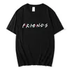 T-shirts pour hommes Fashion Friends T-shirt Femme Alphabet Imprimer Graphique Melanin Black Girl TV Show Coton Mignon T-shir