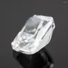 Loose Gemstones 5A 7A Crushed Cut Radiant Cz Gemstone White Color Synthetic Cubic Zirconia For DIY Jewelry Making