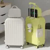 Suitcases High Material Suitcase Travel Case Student Trolley Password Box Large Capacity Women's Men's Trunks Package Solid 20'28' Inch