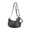 Locomotief 2023 zomer nieuwe dames zoete cool pittige meisje schouder westerse klinknagel crossbody tas