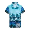 Chemises hawaïennes pour hommes chemises tropicales à manches courtes hommes été Camisa Masculina chemises de plage fantaisie hommes vêtements de fête de vacances sal261o