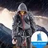 Vestes de cyclisme Maillot de cyclisme imperméable à manches longues imperméable vent manteau de pluie coupe-vent vêtements de vélo vtt hommes femmes veste de vélo 231013