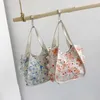 Shoulder Bags Summer Lace Flower Tote Bag New Personalized Design Casual Women's Bag Large Capacity Shoulder Bagstylishdesignerbags