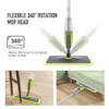 MOPS Pray Mop Broom Set Magic Flat for Floor Home Cleaning Tool Brooms Hose مع منصات الألياف الدقيقة القابلة لإعادة الاستخدام تدور 231013