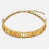 Fashion new designed Choker Banshee Pendants women necklace 18K gold plated women ladies bracelet Designer Jewelry with box290k