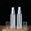 Matglazen fles Cosmetische reisverpakking Hervulbare lotionspraypompflessen 20 ml 30 ml 40 ml 50 ml 60 ml 80 ml 100 ml Cosmetica Conta Xwlv