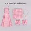 Cosplay film animé Babi Ken Delancy Devin Hadley Isla Costume de Cosplay perruque rose robe de princesse combinaison vêtements de sport Costume d'halloween