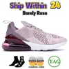 Designer 270 mens running shoes 27C triple white black anthracite Barely Rose habanero red Light Bone Hot Punch Outdoor men sneakers womens sports trainers