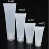 Tappo a vite/tappo a scatto Vuoto portatile da viaggio Contenitori cosmetici Crema Lozione Bottiglie di plastica 15 ml 20 ml 30 ml 50 ml 100 ml Skagr