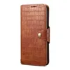 Luxe folio crocodile print Vogue Phone Case voor iPhone 15 plus 14 13 12 11 Pro Max XR XS Sturdy Starry Dual Card Slots Solid Leather Wallet Clutch Standstand Shell