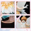 Игрушки для пальцев 35 см Card Captor Sakura Сексуальная фигурка Kinomoto Sakura Сексуальная аниме-фигурка Прозрачная карта Hello Brand New World Аниме Фигурка Игрушки