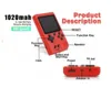 400 in 1 Portable Handheld video Game Console Retro 8 bit Mini Game Players AV player Color 2.8 inches bigger LCD Kids Gift