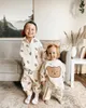 Clothing Sets Spring Infant Baby Cartoon Toddler Boys Girls Long Sleeve Sweatshirt Pants 2pcs Suit Kids Cute Bear Clothes Set 231013