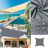 Tendas e abrigos Shade Sail Abrigo de jardim à prova d'água 95% UV Bloqueio de proteção solar Toldo para pátio jardim quintal quintal piscina de acampamento 231013