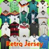 Almanya Vintage Futbol Formaları 1990 1992 1994 1998 1988 Retro Littbarski Ballack Klinsmann Matthias Kalkbrenner 1996 2004 Matthaus Hassler