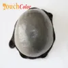 الرجال s الأطفال s الباروكات 0 06mm عقدة غير مرئية الرجال s البسكرا toupee الرجال الشعيرات الشعرية الاصطناعية رقيقة الجلد pu نظام قاعدة قاعدة 231013