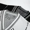 Mulheres suéteres impressão graffiti cardigan feminino manga longa topo y2k solto vneck camisola outono inverno streetwear malha feminino cardigans casaco 231013
