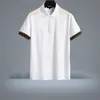 2022 Fashion Designer Mens Shirt Maglietta Summer Casual Extate Cambiature Pure Cotton High Sreeet Collar Shirts S4XL7727609