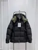 Męskie Parkas 2023 Mężczyźni Winter Down Jacket Odłączona czapka luźna płaszcz rekreacyjny 95% biały garnitur chlebowy Wyślij torbę z kolekcją pyłu Rozmiar 1-4L231014