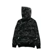 Sweats à capuche de designer Mens Zip Up Shark Ets Manteaux à capuche à manches longues Lâche Camouflage Et Imprimer Femme Hoody Pwtah