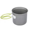 Kubki spodki 1/2pcs na zewnątrz Zestaw naczyń kuchennych 2 osoby Portable gotowanie naczynia stołowego Picnic Pot Pans Bowls z zastawy stołowymi