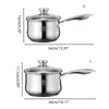 Double chaudière B0KB, casserole à lait en acier inoxydable, Pots à soupe avec couvercle, chauffe-café, outil de Pot à Sauce