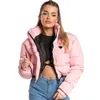 سترات نسائية منتفخة معطف Dwon Designer Womens P Letter Button Letters قمصان مصمم جاكيتات Windbreaker Thich S-L Star1922