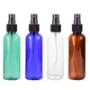 Bouteilles de pulvérisation en plastique de 100 ml, conteneur de pulvérisation cosmétique de maquillage rechargeable pour le nettoyage des parfums, bouteilles d'emballage de cosmétiques Rgwkd