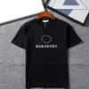 22SS MENS T-shirt med brevtryckt män kvinnor tee polo mode sommar tees kort ärm besättning hals casual t-shirt homme kläder s231k