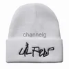 Beanie / Skull Caps Lil Peep Gorros de malha bordado chapéu inverno outono ao ar livre chapéu de festa maré hip hop chapéu manguito unissex presente feminino x1014